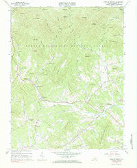 Forks Of Buffalo Virginia Historical topographic map, 1:24000 scale, 7.5 X 7.5 Minute, Year 1963