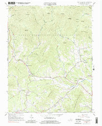 Forks of Buffalo Virginia Historical topographic map, 1:24000 scale, 7.5 X 7.5 Minute, Year 1963