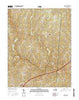 Forksville Virginia Current topographic map, 1:24000 scale, 7.5 X 7.5 Minute, Year 2016