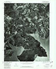 Fort Belvoir Virginia Historical topographic map, 1:24000 scale, 7.5 X 7.5 Minute, Year 1977