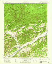 Fort Blackmore Virginia Historical topographic map, 1:24000 scale, 7.5 X 7.5 Minute, Year 1957