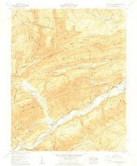 Fort Blackmore Virginia Historical topographic map, 1:24000 scale, 7.5 X 7.5 Minute, Year 1957