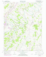 Fort Defiance Virginia Historical topographic map, 1:24000 scale, 7.5 X 7.5 Minute, Year 1964