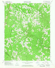 Fort Mitchell Virginia Historical topographic map, 1:24000 scale, 7.5 X 7.5 Minute, Year 1966