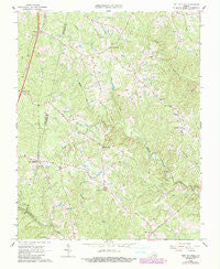 Fort Mitchell Virginia Historical topographic map, 1:24000 scale, 7.5 X 7.5 Minute, Year 1966