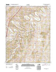 Fort Defiance Virginia Historical topographic map, 1:24000 scale, 7.5 X 7.5 Minute, Year 2013