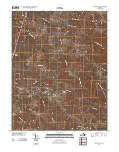 Fort Mitchell Virginia Historical topographic map, 1:24000 scale, 7.5 X 7.5 Minute, Year 2011