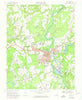 Franklin Virginia Historical topographic map, 1:24000 scale, 7.5 X 7.5 Minute, Year 1967