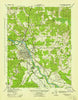Fredericksburg Virginia Historical topographic map, 1:31680 scale, 7.5 X 7.5 Minute, Year 1944