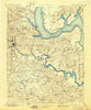 Fredericksburg Virginia Historical topographic map, 1:125000 scale, 30 X 30 Minute, Year 1894