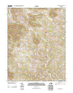Free Union Virginia Historical topographic map, 1:24000 scale, 7.5 X 7.5 Minute, Year 2013