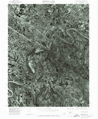 Front Royal Virginia Historical topographic map, 1:24000 scale, 7.5 X 7.5 Minute, Year 1972