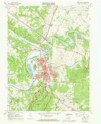 Front Royal Virginia Historical topographic map, 1:24000 scale, 7.5 X 7.5 Minute, Year 1967
