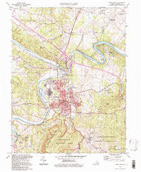 Front Royal Virginia Historical topographic map, 1:24000 scale, 7.5 X 7.5 Minute, Year 1994