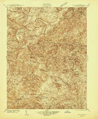 Front Royal Virginia Historical topographic map, 1:48000 scale, 15 X 15 Minute, Year 1939