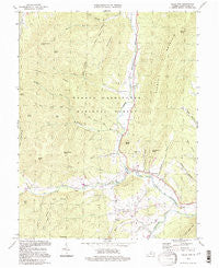 Fulks Run Virginia Historical topographic map, 1:24000 scale, 7.5 X 7.5 Minute, Year 1994