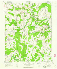 Gainesville Virginia Historical topographic map, 1:24000 scale, 7.5 X 7.5 Minute, Year 1953
