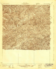 Galax Virginia Historical topographic map, 1:48000 scale, 15 X 15 Minute, Year 1931