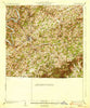 Galax Virginia Historical topographic map, 1:62500 scale, 15 X 15 Minute, Year 1933