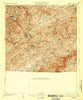Galax Virginia Historical topographic map, 1:62500 scale, 15 X 15 Minute, Year 1933