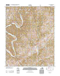 Galax Virginia Historical topographic map, 1:24000 scale, 7.5 X 7.5 Minute, Year 2013