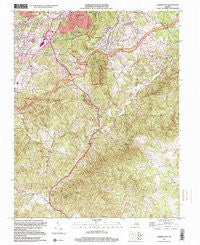 Garden City Virginia Historical topographic map, 1:24000 scale, 7.5 X 7.5 Minute, Year 1999