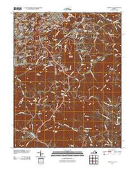 Garden City Virginia Historical topographic map, 1:24000 scale, 7.5 X 7.5 Minute, Year 2011