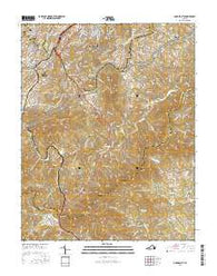 Garden City Virginia Current topographic map, 1:24000 scale, 7.5 X 7.5 Minute, Year 2016