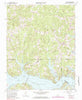 Gasburg Virginia Historical topographic map, 1:24000 scale, 7.5 X 7.5 Minute, Year 1963