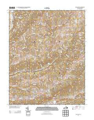 Gate City Virginia Historical topographic map, 1:24000 scale, 7.5 X 7.5 Minute, Year 2013