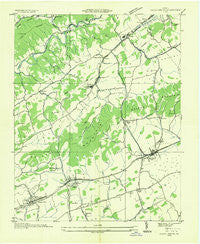 Glade Spring Virginia Historical topographic map, 1:24000 scale, 7.5 X 7.5 Minute, Year 1935