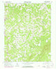 Gladehill Virginia Historical topographic map, 1:24000 scale, 7.5 X 7.5 Minute, Year 1964