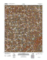 Gladehill Virginia Historical topographic map, 1:24000 scale, 7.5 X 7.5 Minute, Year 2011
