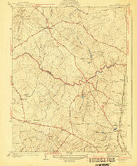 Glen Allen Virginia Historical topographic map, 1:31680 scale, 7.5 X 7.5 Minute, Year 1941