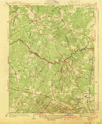Glen Allen Virginia Historical topographic map, 1:31680 scale, 7.5 X 7.5 Minute, Year 1941