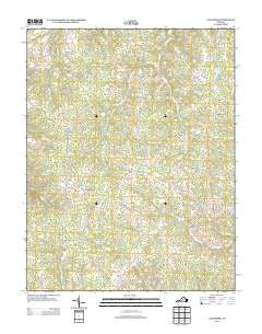 Glenmore Virginia Historical topographic map, 1:24000 scale, 7.5 X 7.5 Minute, Year 2013