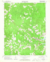 Gloucester Virginia Historical topographic map, 1:24000 scale, 7.5 X 7.5 Minute, Year 1965