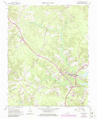 Gloucester Virginia Historical topographic map, 1:24000 scale, 7.5 X 7.5 Minute, Year 1965