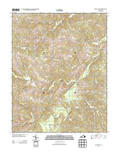 Gold Hill Virginia Historical topographic map, 1:24000 scale, 7.5 X 7.5 Minute, Year 2013