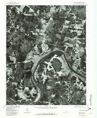 Goochland Virginia Historical topographic map, 1:24000 scale, 7.5 X 7.5 Minute, Year 1979