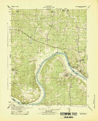 Goochland Virginia Historical topographic map, 1:31680 scale, 7.5 X 7.5 Minute, Year 1943