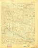 Goochland Virginia Historical topographic map, 1:125000 scale, 30 X 30 Minute, Year 1892