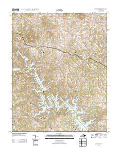 Goodview Virginia Historical topographic map, 1:24000 scale, 7.5 X 7.5 Minute, Year 2013