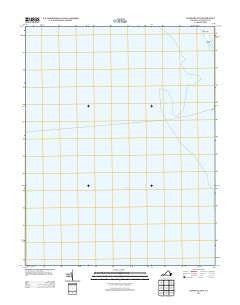 Goose Island Virginia Historical topographic map, 1:24000 scale, 7.5 X 7.5 Minute, Year 2013