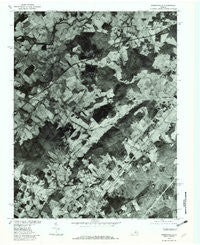 Gordonsville Virginia Historical topographic map, 1:24000 scale, 7.5 X 7.5 Minute, Year 1977