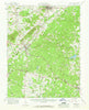 Gordonsville Virginia Historical topographic map, 1:62500 scale, 15 X 15 Minute, Year 1961