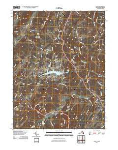 Gore Virginia Historical topographic map, 1:24000 scale, 7.5 X 7.5 Minute, Year 2011