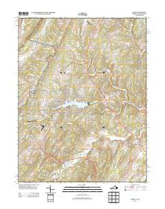 Gore Virginia Historical topographic map, 1:24000 scale, 7.5 X 7.5 Minute, Year 2013