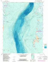 Great Fox Island Virginia Historical topographic map, 1:24000 scale, 7.5 X 7.5 Minute, Year 1968