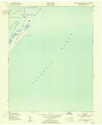 Great Machipongo Inlet Virginia Historical topographic map, 1:24000 scale, 7.5 X 7.5 Minute, Year 1942